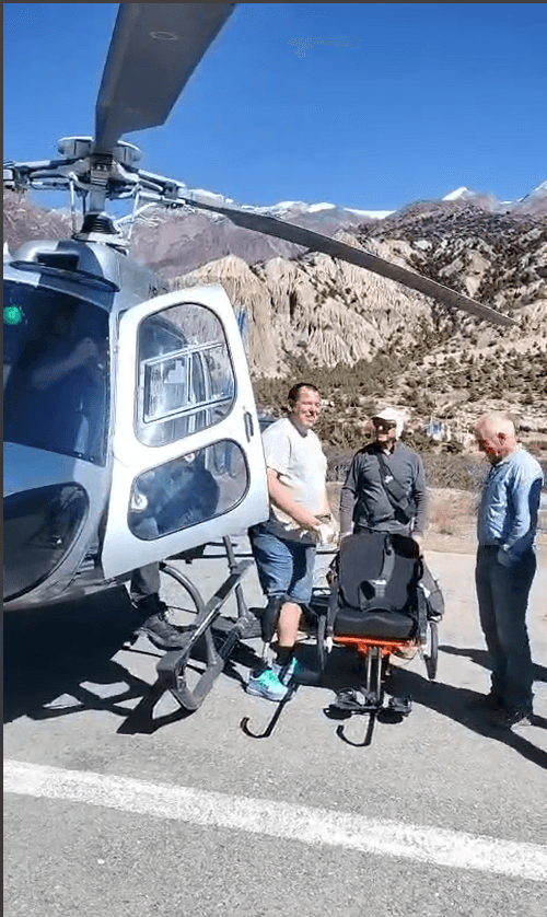Landing Authority in Everest Base camp route