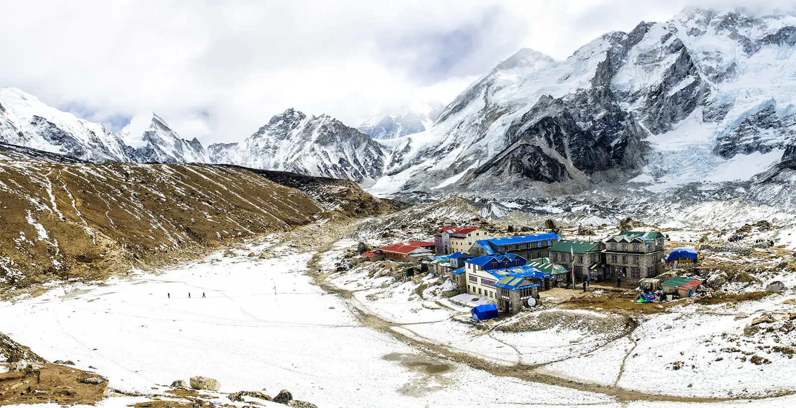 Gorek Shep to Lukla Helicopter Transfer – Everest Heli Return