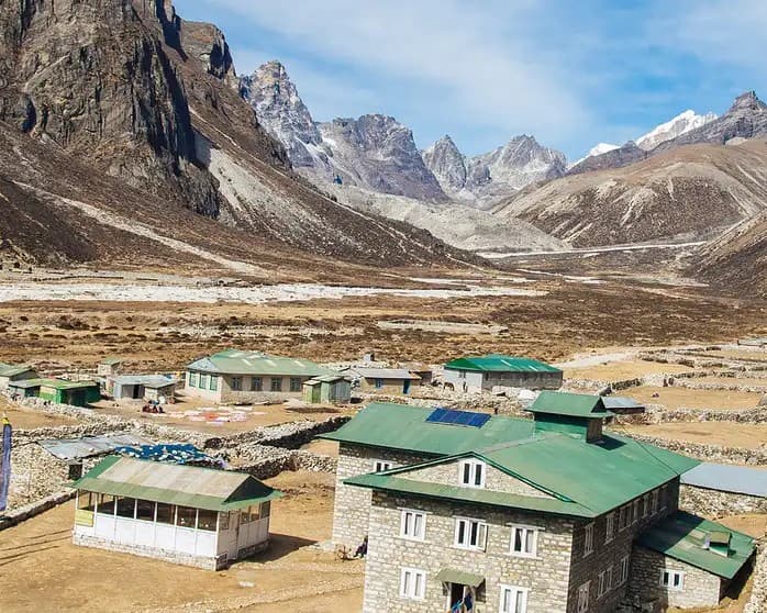  Pheriche to Lukla Helicopter Transfer – Everest Region