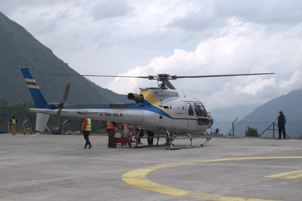 Lukla to Kathmandu Helicopter Transfer | Everest Trek Return